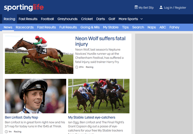 sporting life