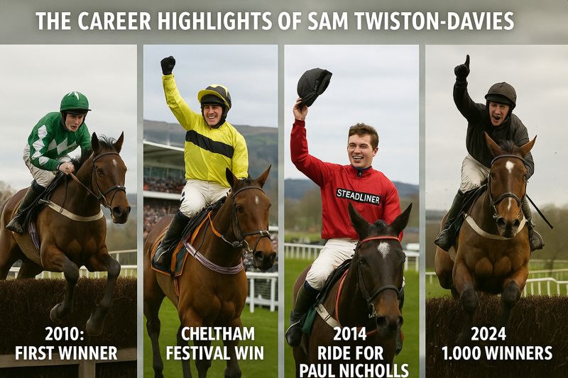 sam twiston davies career highlights