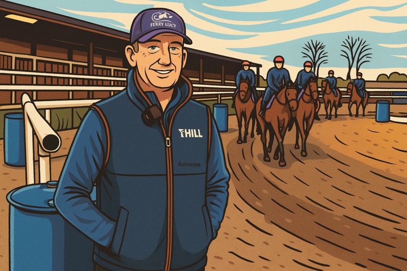 gavin cromwell yard cartoon style